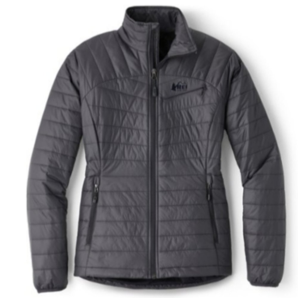 Women REI Co-op Revelcloud II Jacket sz S in black